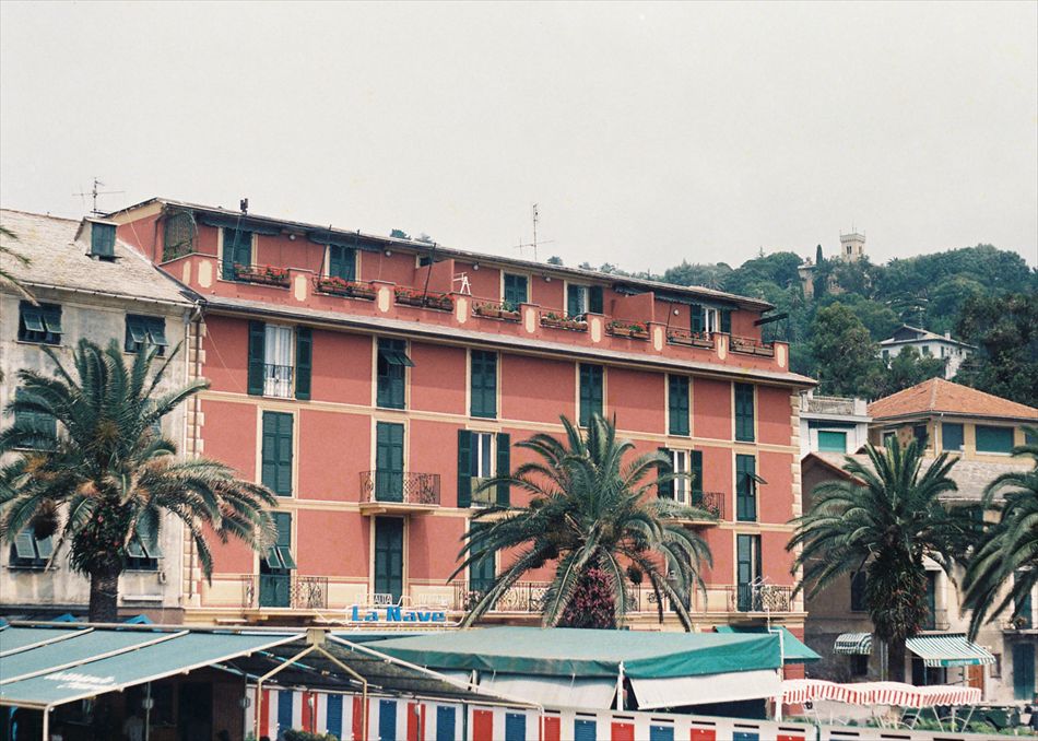 San Michele di Pagana. Restauro facciata di fine Ottocento sulla passeggiata a mare